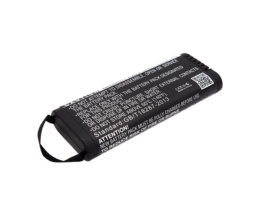 5200mAh Battery for Fluke 190 II/III ScopeMeter Oscilloscopes, 10.8V Li-ion Replacement for 190-204/104 Series
