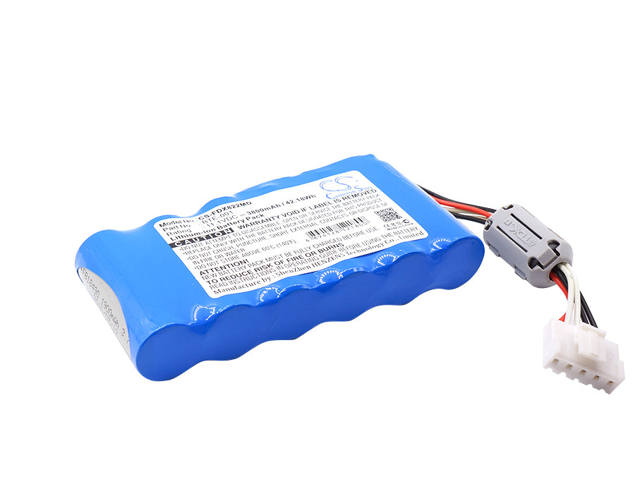 3800mAh Replacement Battery for Fukuda Cardimax FX-8222, FX-8322 ECG Machines - 11.1V Li-ion, Medical-Grade
