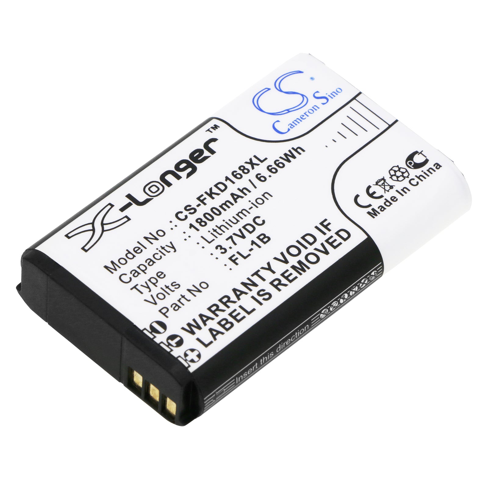 1800mAh Li-ion Battery for Fukuda EK-168G, EK-268G, EK-468G Laser Level Surveying Tools, 3.7V 6.66Wh Replacement Battery Pack
