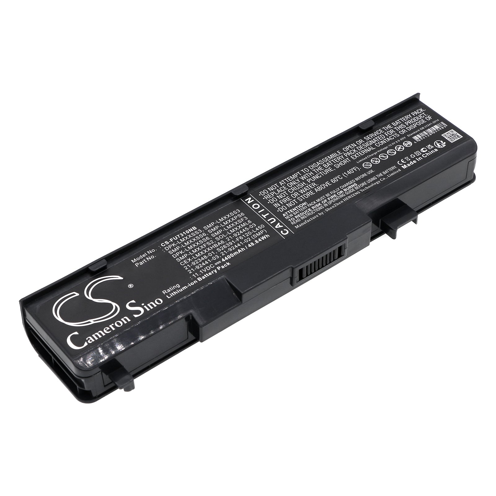 4400mAh Laptop Battery Replacement for Everex StepNote & Fujitsu Amilo - 11.1V Li-ion Power
