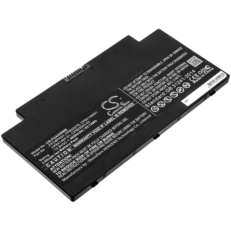 4050mAh 10.8V Li-ion Replacement Battery for Fujitsu Lifebook AH77/M, A556 & U536 Series Laptops
