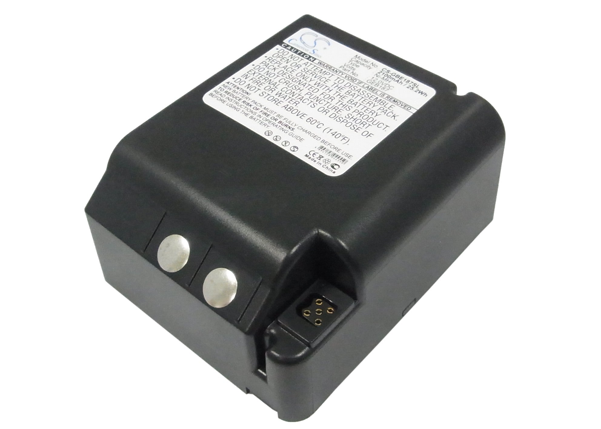 12V 2100mAh Ni-MH Replacement Battery for Leica Total Stations TCA & TPS - GEB87/187 Compatible
