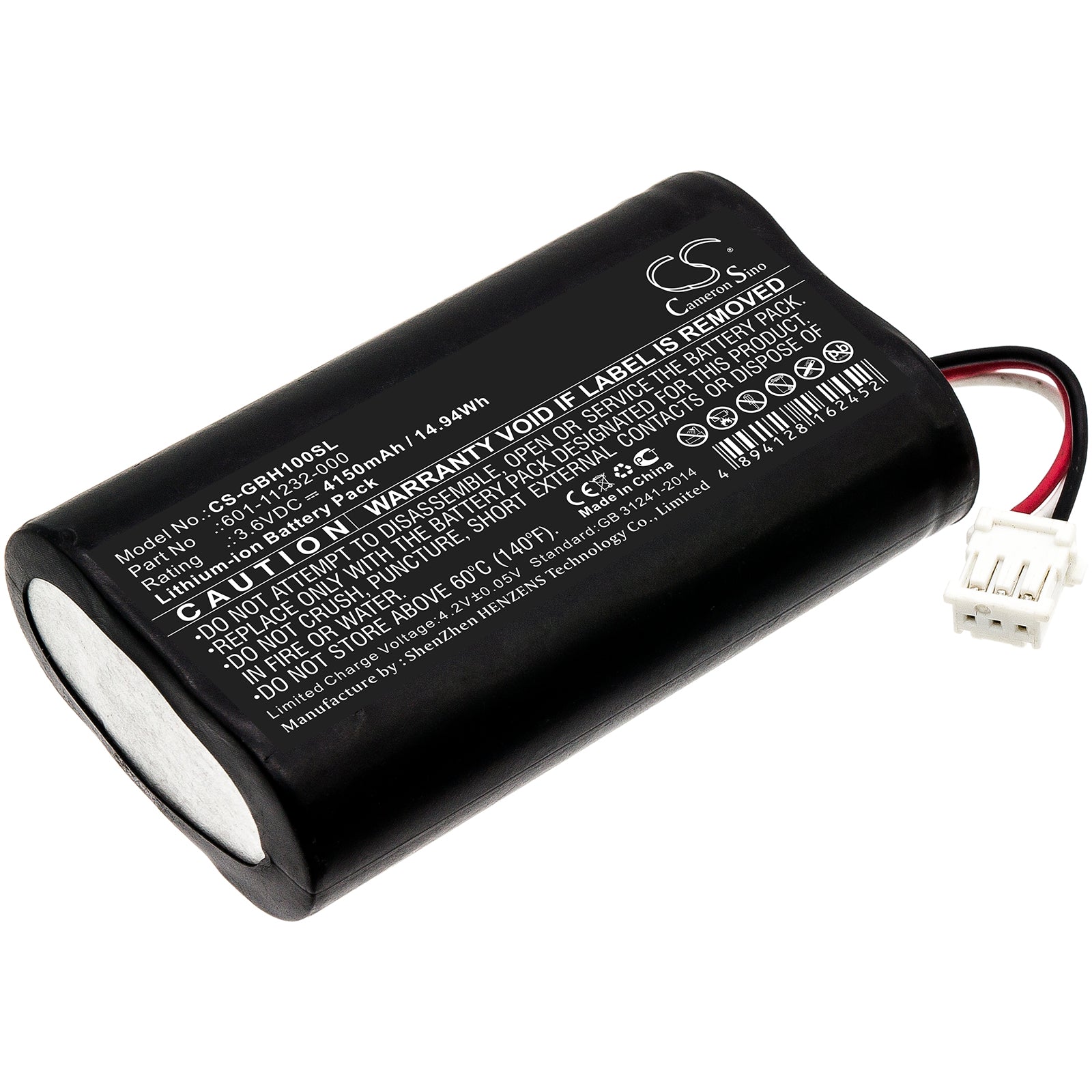 4150mAh Replacement Battery for GoPro Karma Remote (KWBH1) - 3.6V Li-ion Controller Battery
