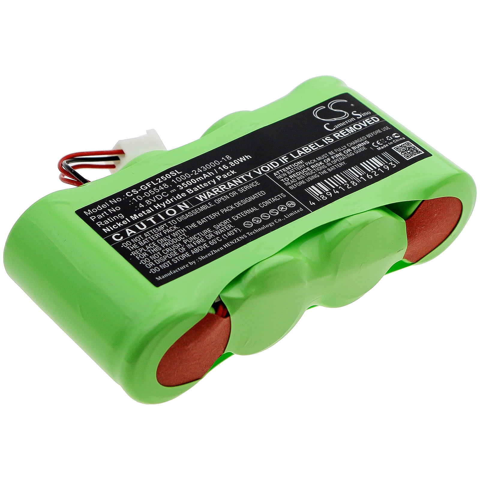 4.8V 3500mAh Ni-MH Replacement Battery Pack for Geo-Fennel FL Series Lasers & METLAND FL250VA Rotary Lasers
