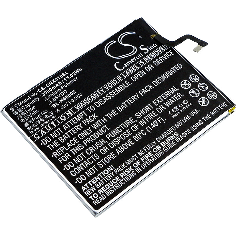 GIONEE/Allview X4 Soul Xtreme Battery - 3900mAh 3.85V Li-Polymer Replacement Phone Battery
