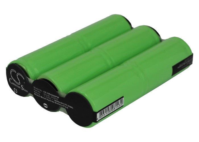 7.2V 3600mAh Ni-MH Replacement Battery for Bosch AHS 18, Gardena & WOLF Garten Cordless Tools
