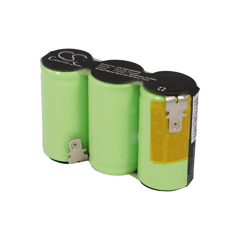 3.6V 3000mAh Ni-MH Replacement Battery for Gardena/Wolf Rasenkantenschere 8800/8810/8808 Cordless Gardening Tools
