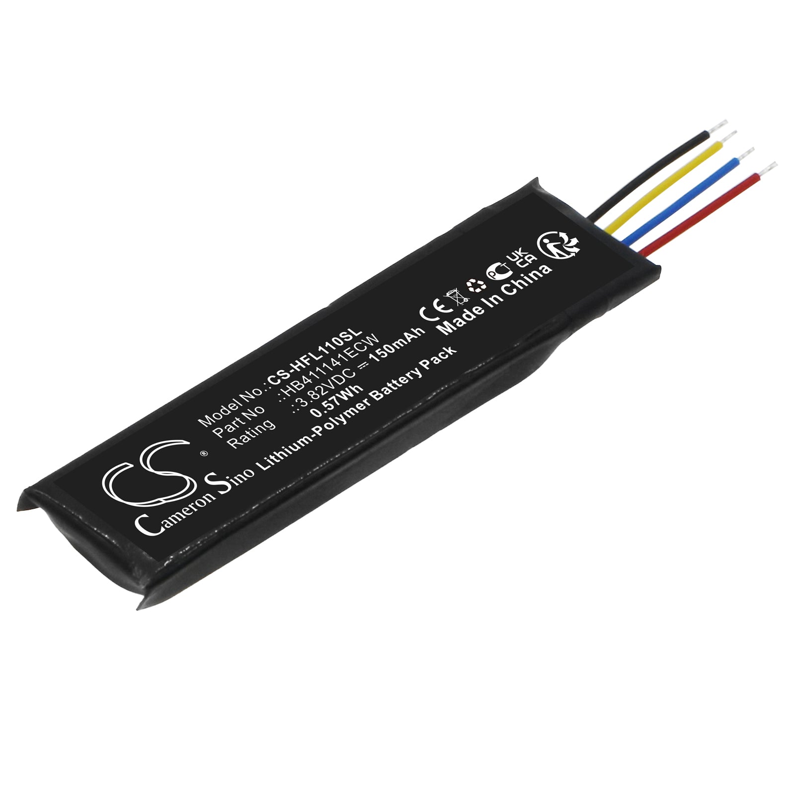150mAh Replacement Battery for Huawei FreeLace Pro Wireless Headset (HUA01) - 3.82V, Li-Polymer
