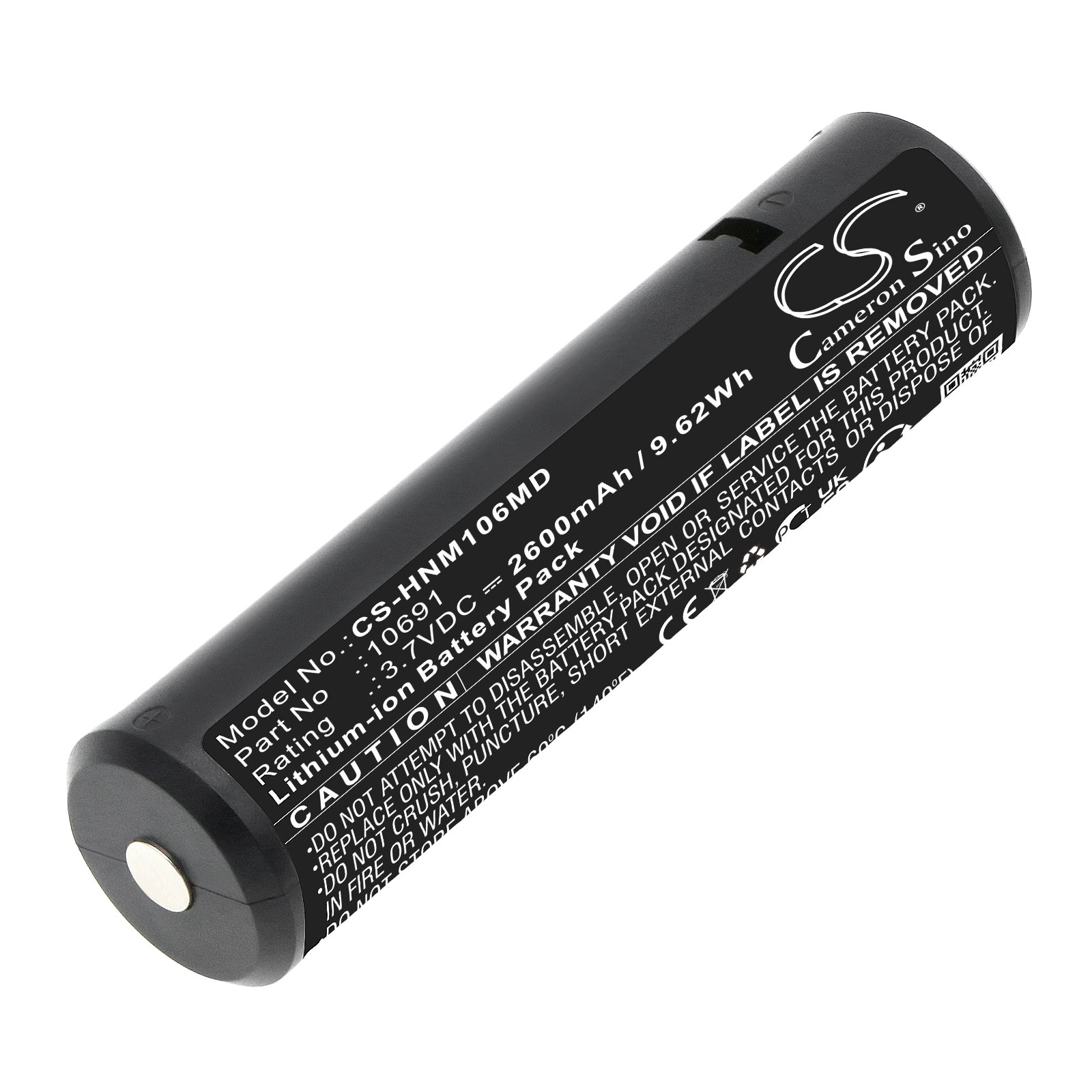 2600mAh 3.7V Li-Ion Battery for Riester 3.5V XL LED C Handles & Ri Accu C Type, L-10694 & 10691
