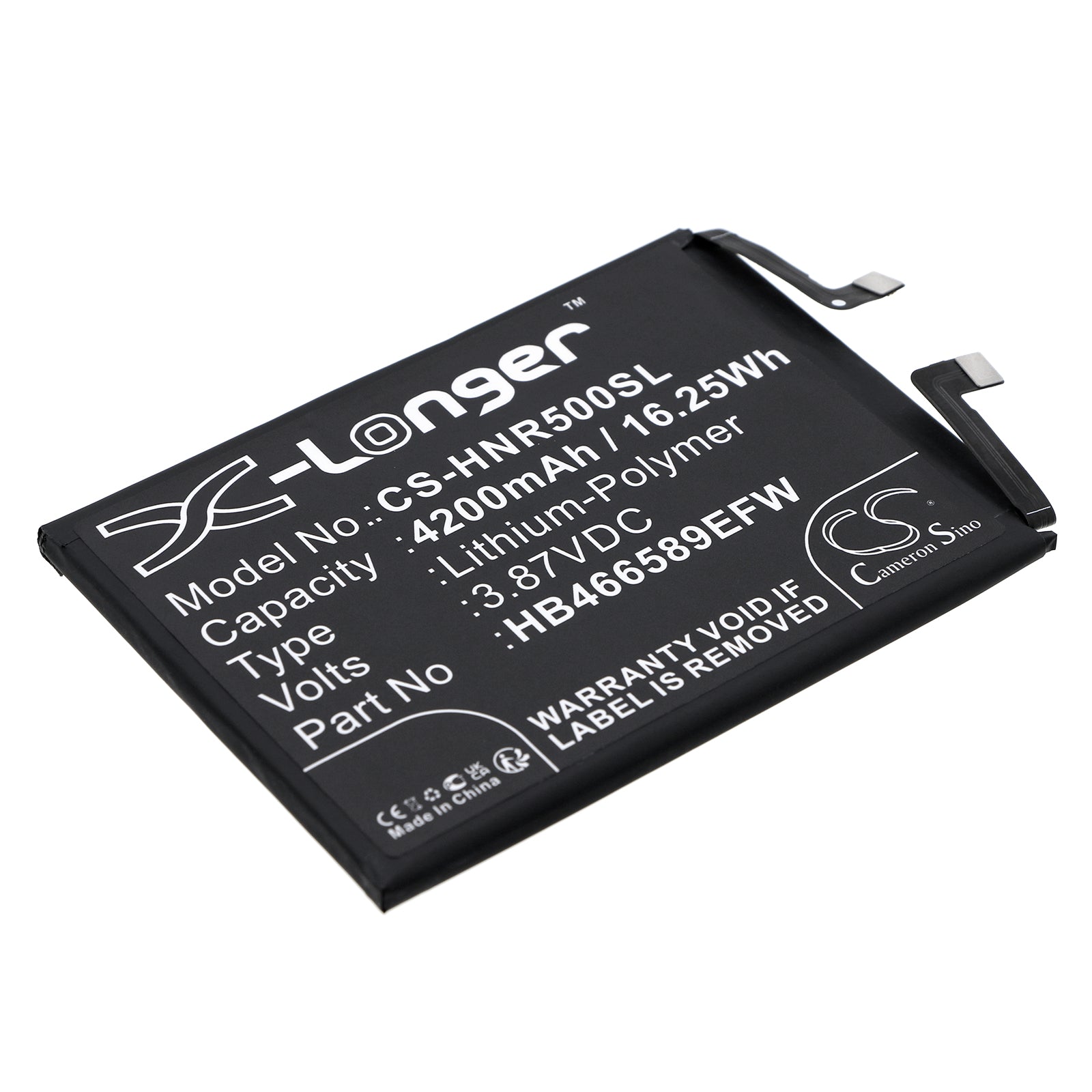 4200mAh Replacement Battery for Honor 50 Lite & Nova 8i - NTN & NEN Models - HB466589EFW Li-Polymer - Phone Repair Part
