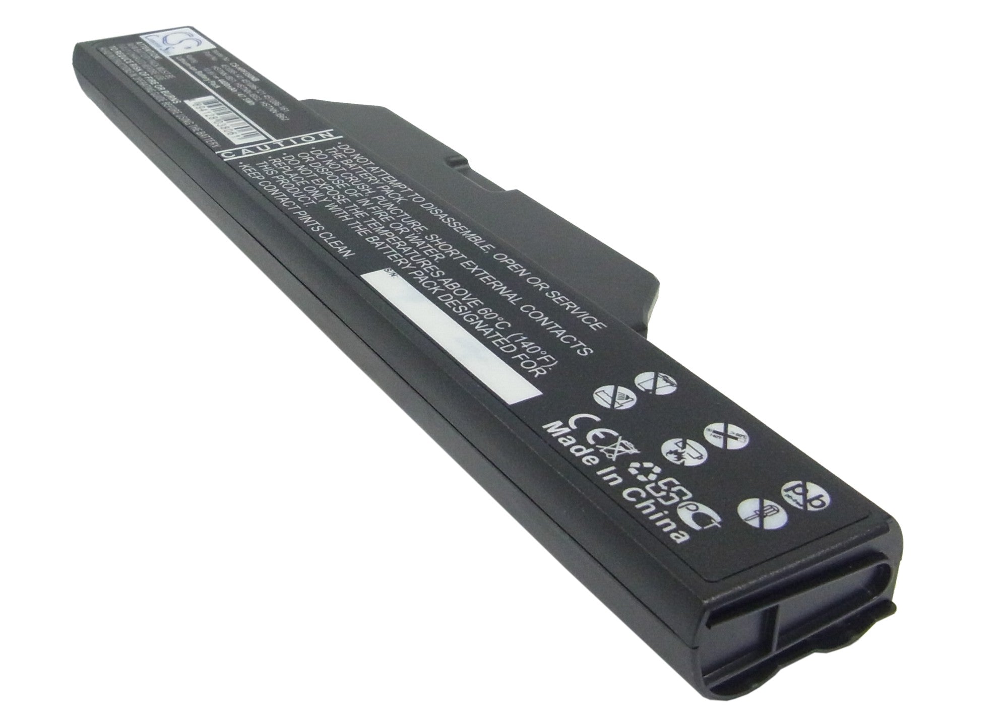 4400mAh Compaq/HP Laptop Battery: 511, 611, 6720s, 6730s, 6735s, 6820s Replacement, 10.8V Li-ion
