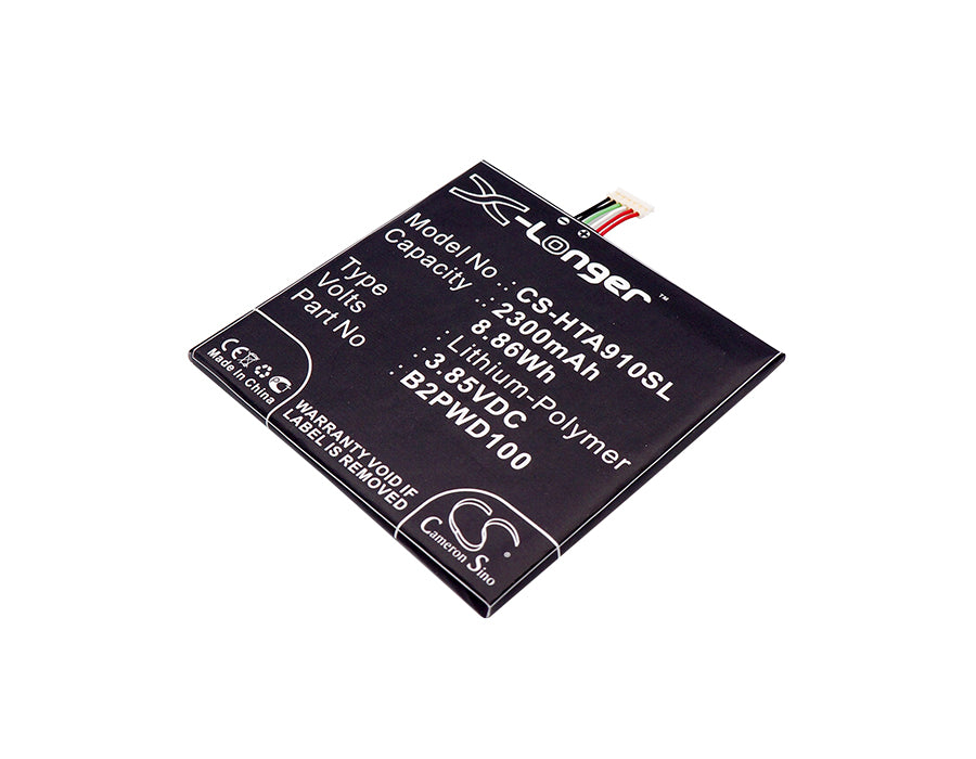 2300mAh Replacement Battery for HTC One A9s - A9s LTE & TD-LTE - 3.85V Li-Polymer
