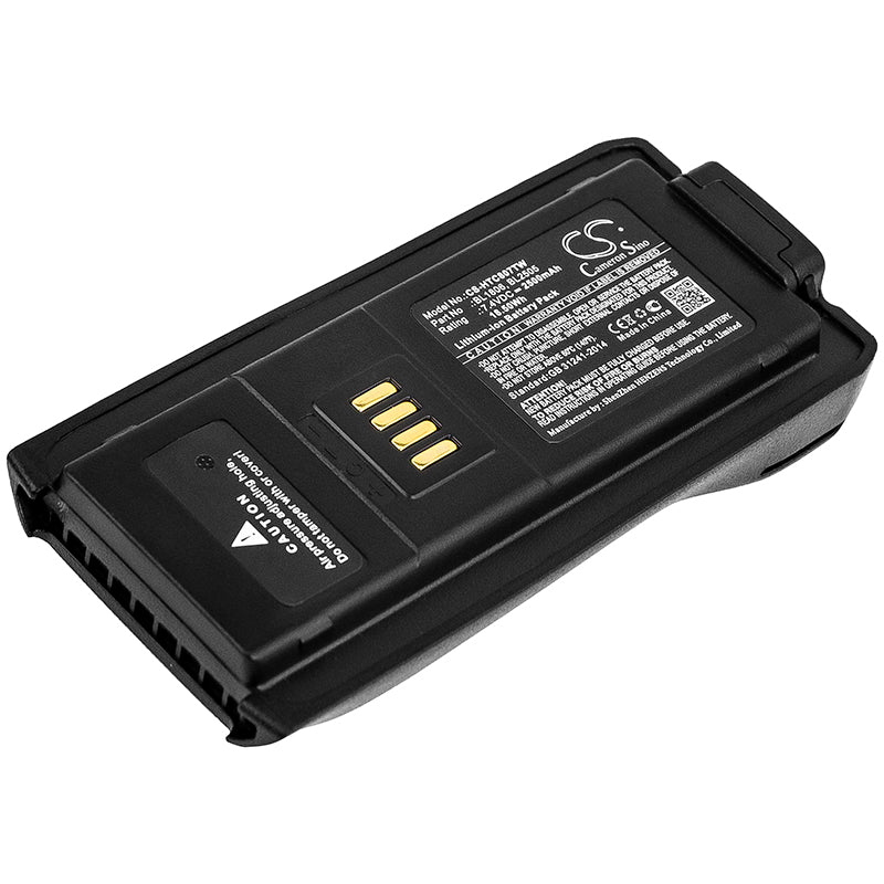 2500mAh 7.4V Li-ion Replacement Battery for HYT PT580/PT580H & Hytera PT580H Two-Way Radio - Extended Life Power
