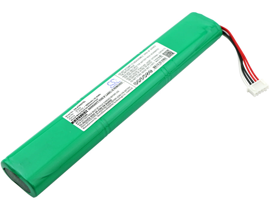 7.2V 3600mAh Ni-MH Replacement Battery for Hioki PW3198, MR8875, PQ3100 - Survey & Testing Equipment (Z1003)

