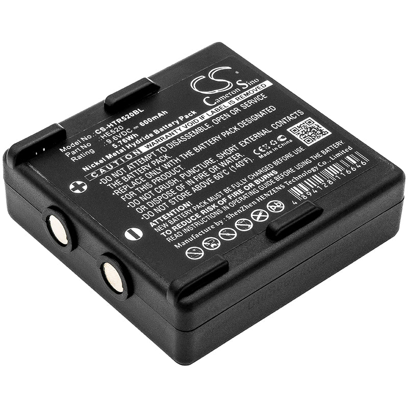 9.  6V 600mAh Ni-MH Replacement Battery for Hetronic Nova Ergo & Abitron Crane Remotes - HT-02 NM19HB
