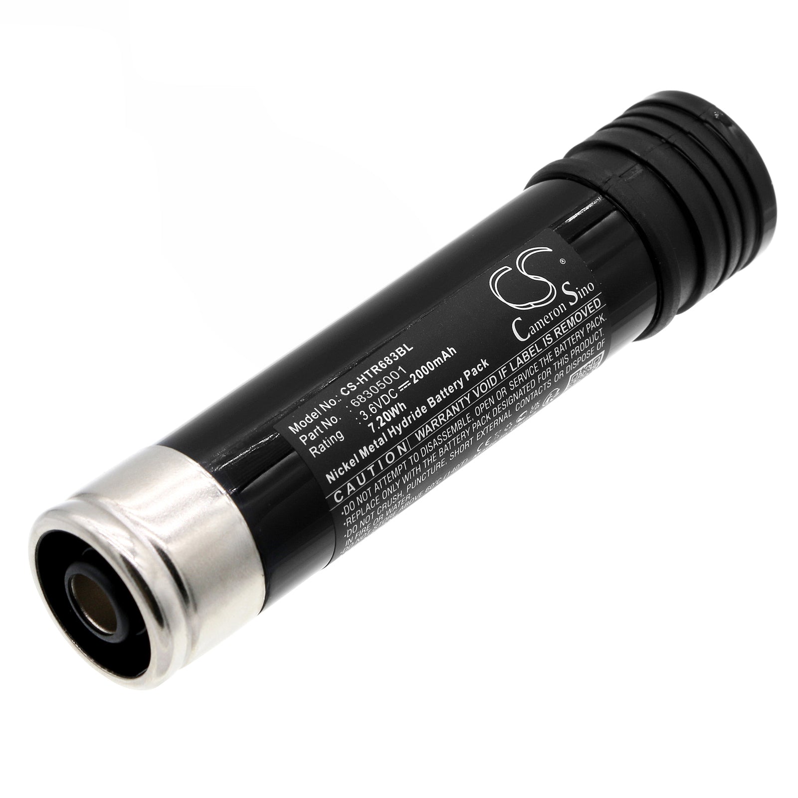 Hetronic Crane Remote 2000mAh Battery: HH-S, HH-M, HH-L, 3.6V Ni-MH, Replaces 68305001
