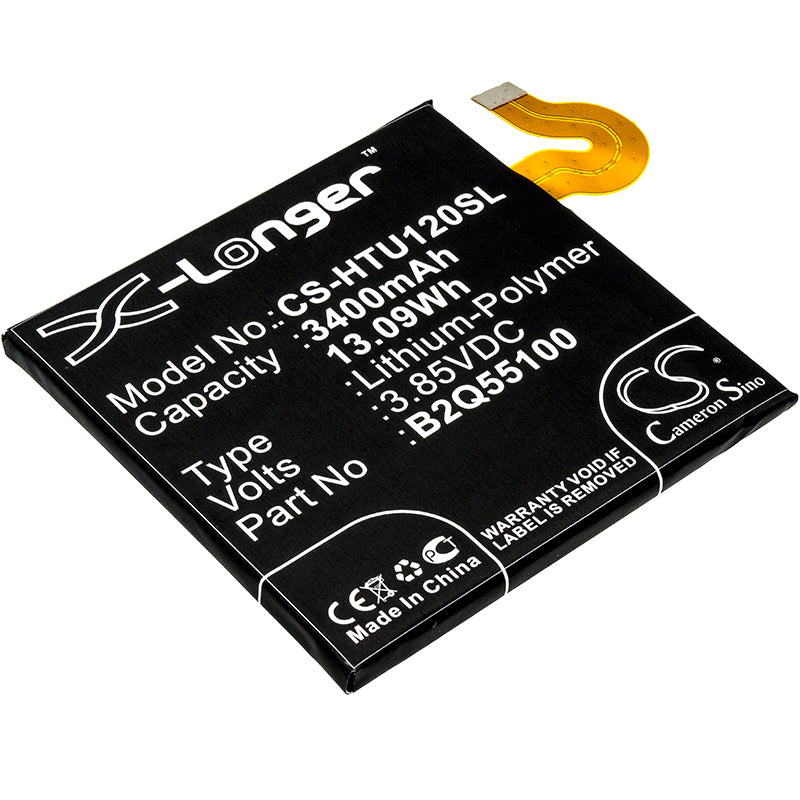 3400mAh Replacement Battery for HTC U12+ & Exodus 1 - High Capacity 3.85V Li-Polymer Phone Battery
