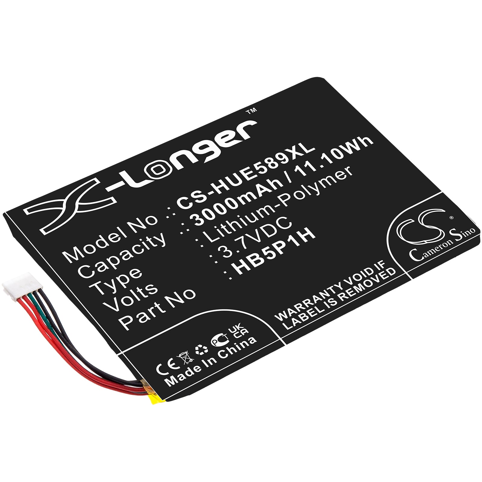 3000mAh 3.7V Li-Polymer Replacement Battery for Huawei E589 E5776 E5786 Mobile WiFi Hotspots
