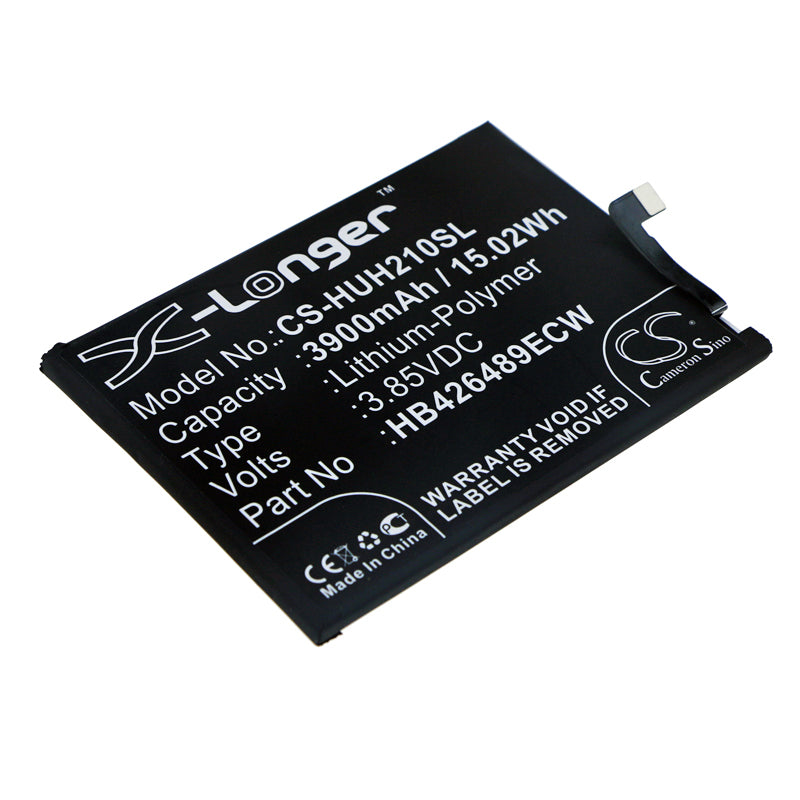 3900mAh Replacement Battery for Huawei Honor V20/View 20/Enjoy 10S, HB426489ECW, 3.85V Li-Polymer - Phone Repair Part
