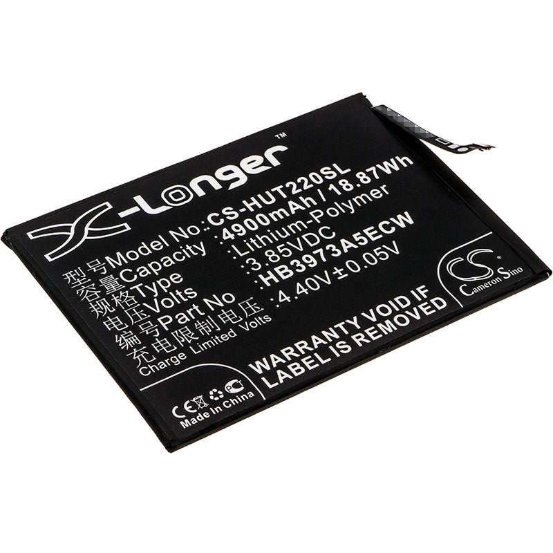 4900mAh Replacement Battery for Honor Note 10, X30 Max & Huawei Mate 20 X - 3.85V Li-Polymer - Phone Repair Part
