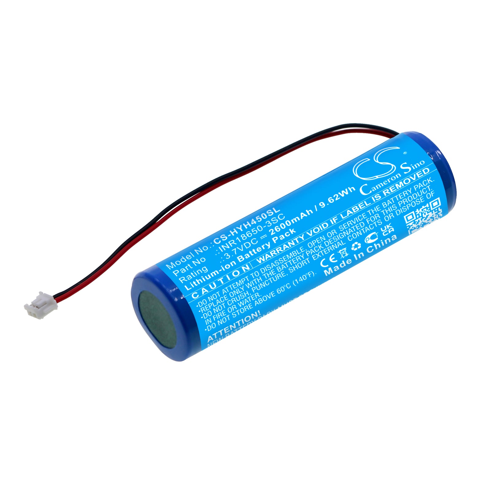2600mAh Replacement Battery for Honeywell OH4502 2D Wireless Barcode Scanner - 3.7V Li-ion
