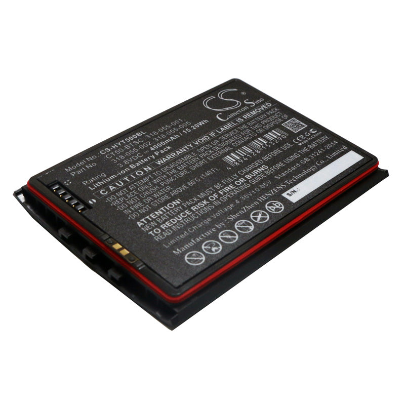 4000mAh Replacement Battery for Honeywell CT40/CT40XP & Dolphin CT40/CT40XP Barcode Scanners - 3.8V Li-ion
