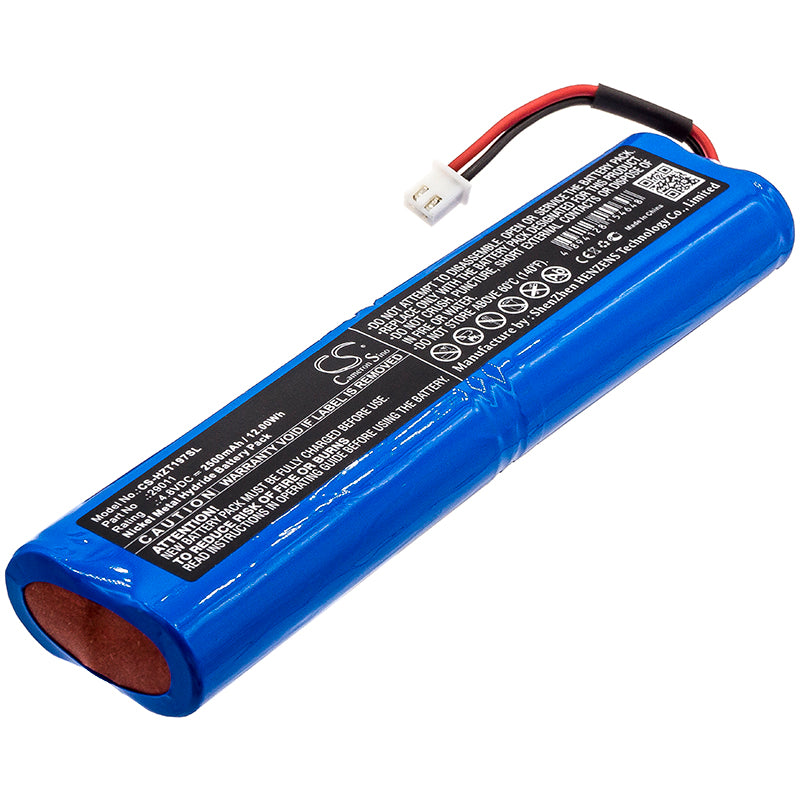 2500mAh 4.8V Ni-MH Replacement Battery Pack for Hazet 1979-6 Equipment, Surveying & Testing Tools - 12Wh
