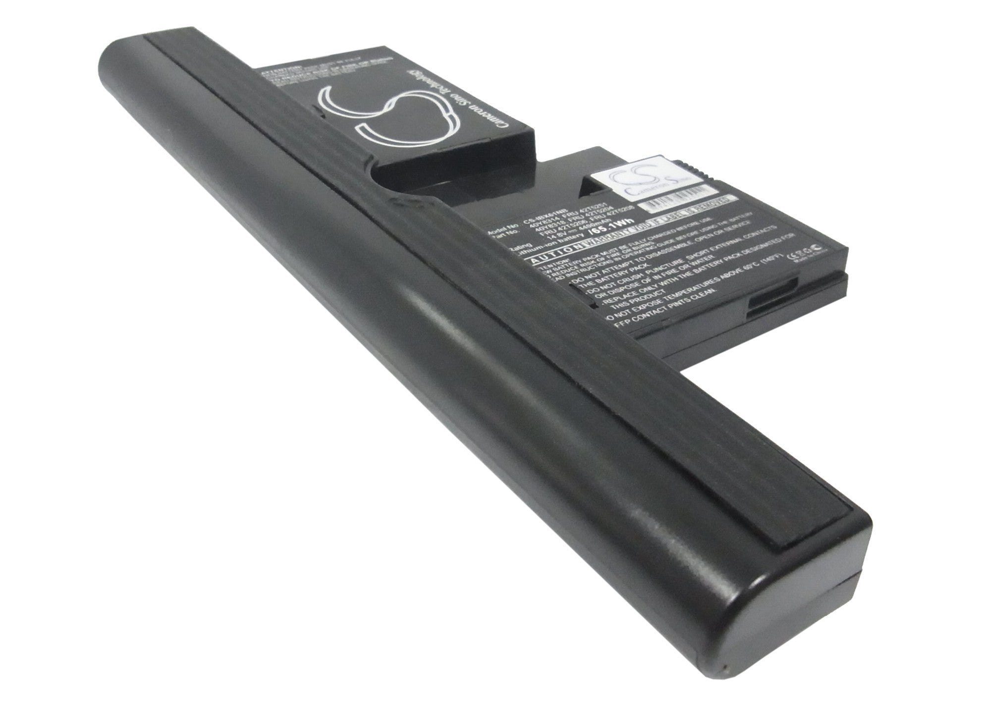 High Capacity 4400mAh Battery for ThinkPad X60/X61 Tablet - 14.8V Li-ion Replacement Battery - 40Y8314, 42T5251
