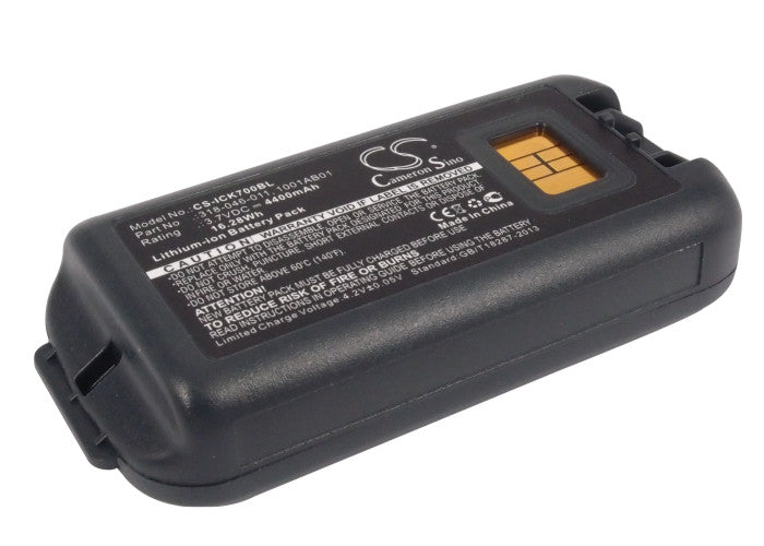4400mAh Extended Battery for Intermec CK70 CK71 Barcode Scanner - 3.7V Li-ion Replacement
