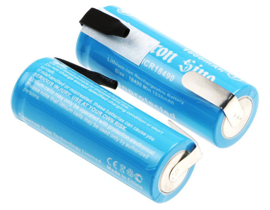 18x18mm 3.7V 5.92Wh Lithium-Ion Rechargeable Battery Cell for Electronics & IoT Devices 
