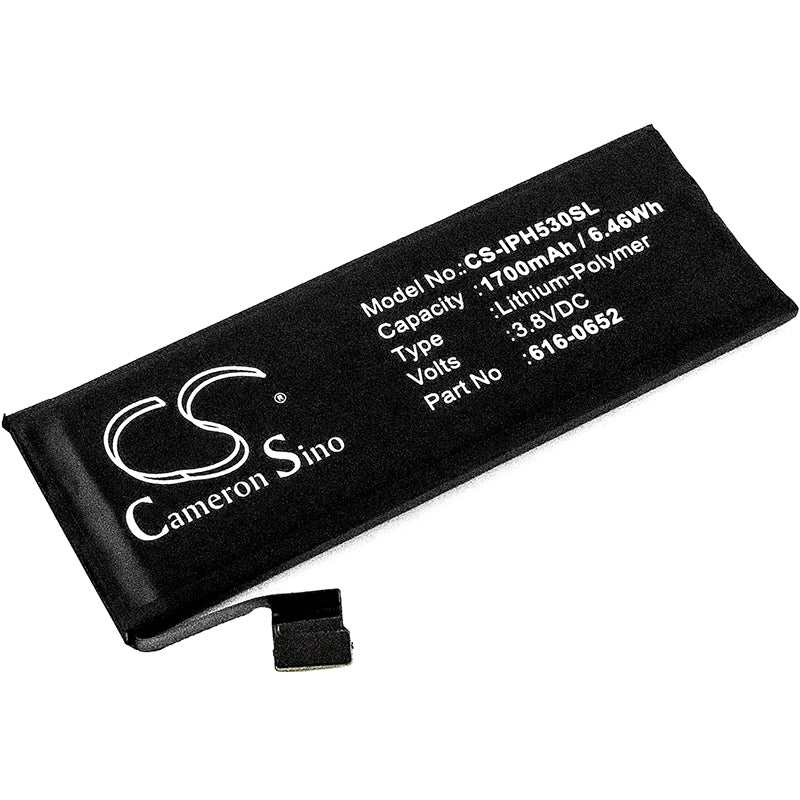 iPhone 5s Replacement Battery - 1700mAh Li-Polymer - A1533, A1457, A1528, A1530 Compatible

