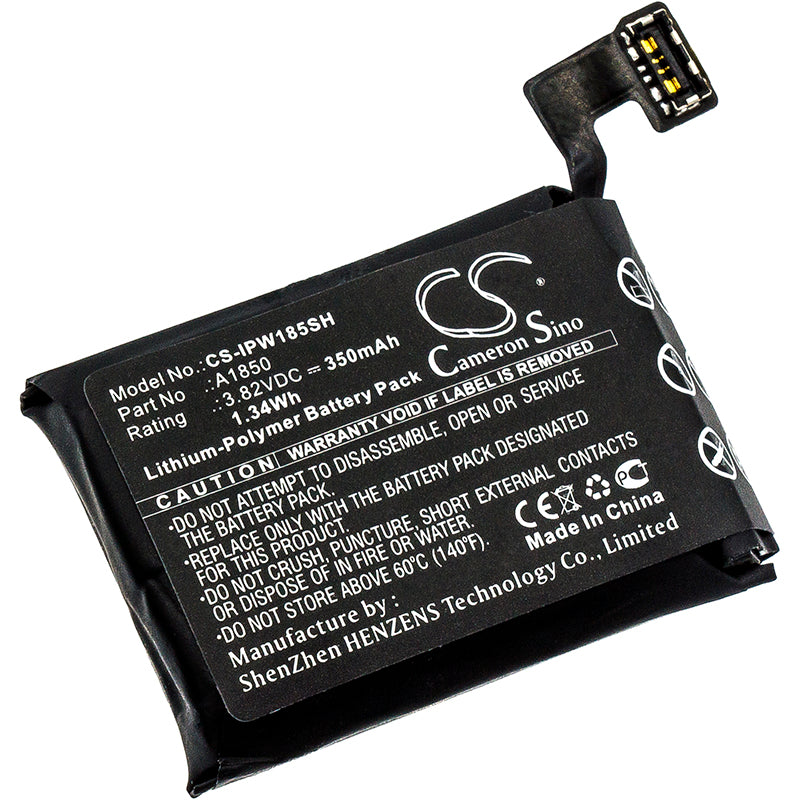 350mAh Replacement Battery for Apple Watch Series 3 (42mm) LTE/GPS - A1859, A1850, MQL12LL/A - Restore Power!
