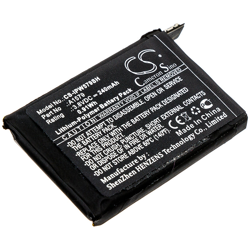 240mAh Replacement Battery for Apple Watch Series 1 42mm (A1579) - 3.8V Li-Polymer Smartwatch Battery
