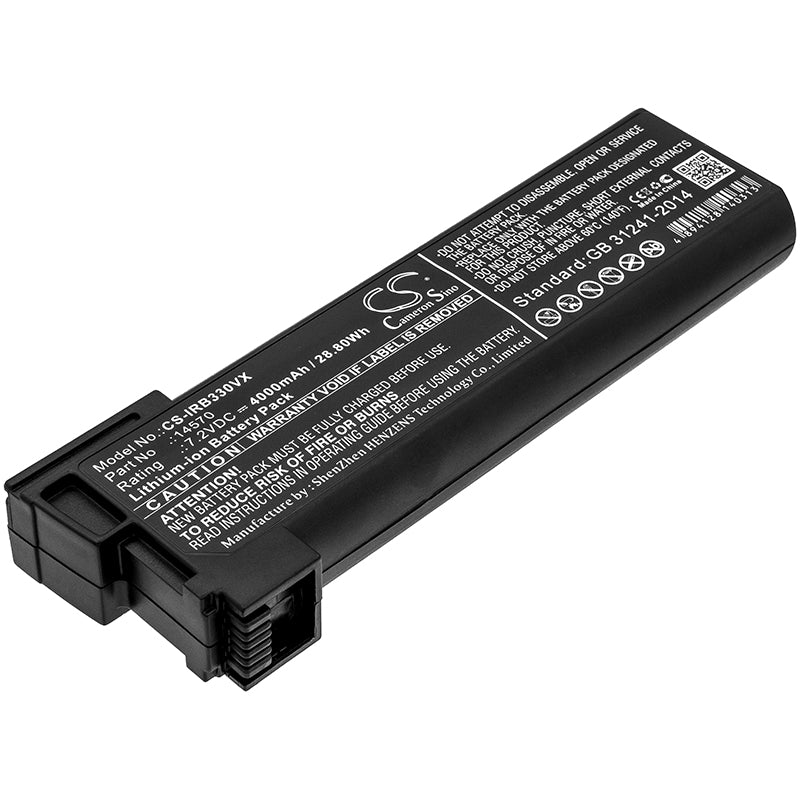 7.  2V 4000mAh Replacement Battery for iRobot Looj 330 Gutter Cleaning Robot Vacuum - 14570
