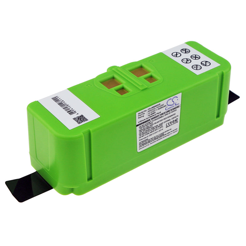 5200mAh Replacement Battery for iRobot Roomba 600, 800, 900 Series Vacuum, 14.4V Li-ion, 4502233 Upgrade
