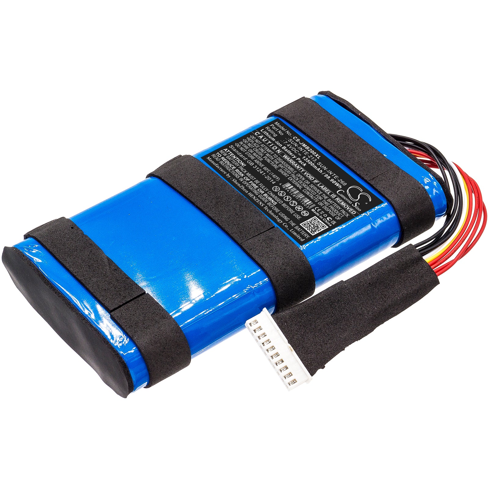13500mAh Replacement Battery for JBL Boombox 2 - High Capacity Li-ion, 99.9Wh, 7.4V
