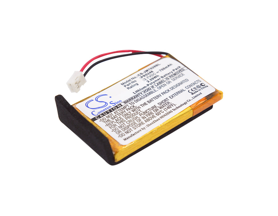 700mAh 3.7V Li-Polymer Battery for JAY ERUS & UR ECrane Remote Transmitters - PR0248 Replacement 
