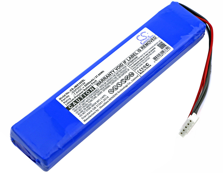 5000mAh 7.4V 37Wh Li-Polymer Replacement Battery for JBL Xtreme Bluetooth Speaker - GSP0931134
