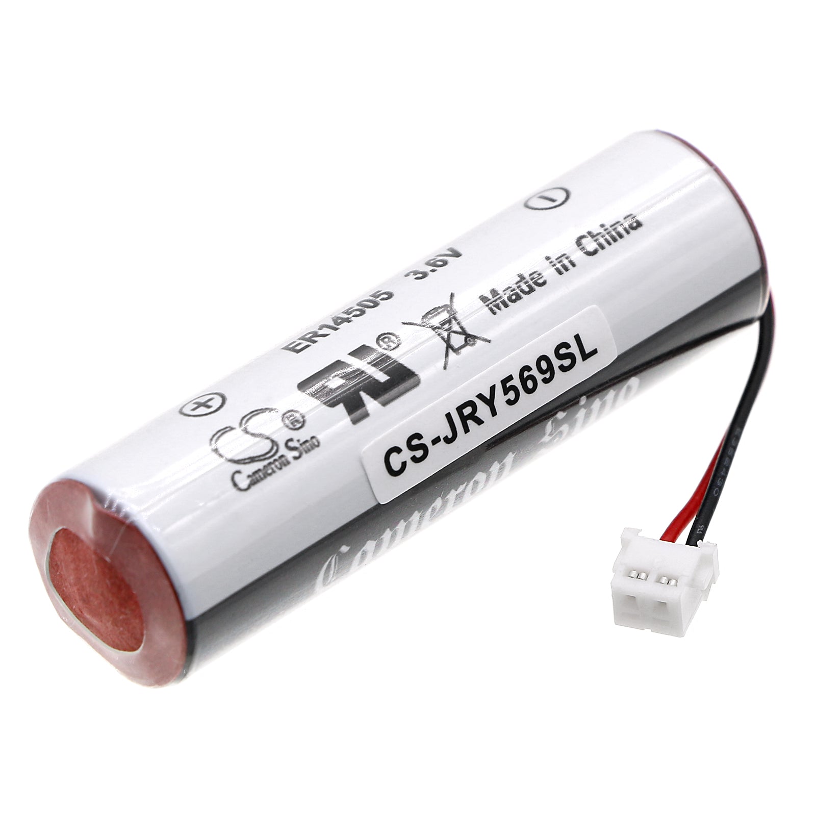 2700mAh 3.6V Li-SOCl2 Battery - JRI SPY RF Data Loggers: Temperature, Humidity, Alarm & Survey Equipment Power
