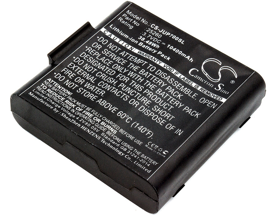 10400mAh Replacement Battery for Juniper Mesa 2 & MS2 7" Survey Data Collectors - 3.7V Li-ion
