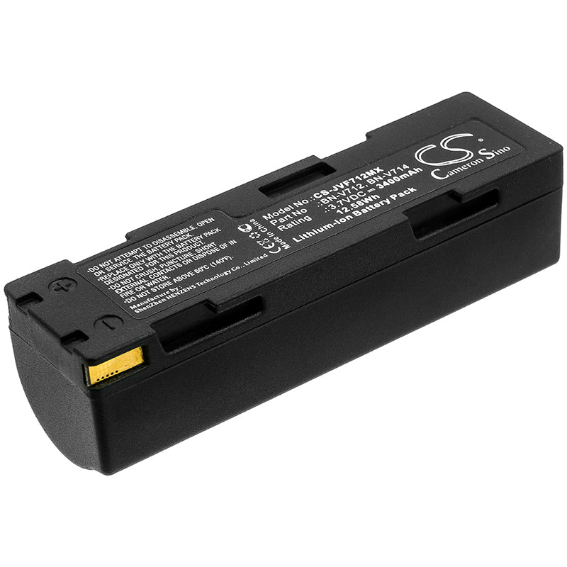 3400mAh Extended Life Battery for JVC GR-DV70E & GR-DV2 Camcorders - 3.7V Li-ion Replacement
