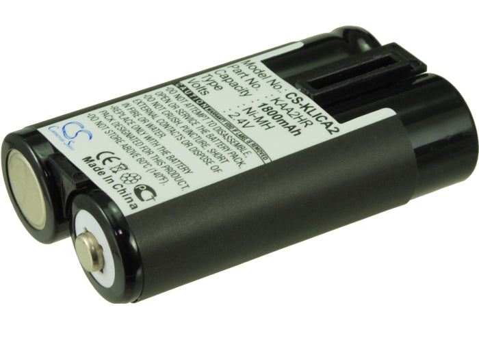 1800mAh Ni-MH 2.4V Replacement Battery for Fujifilm Instax Mini 7, Kodak EasyShare, Sony Discman & Digital Cameras
