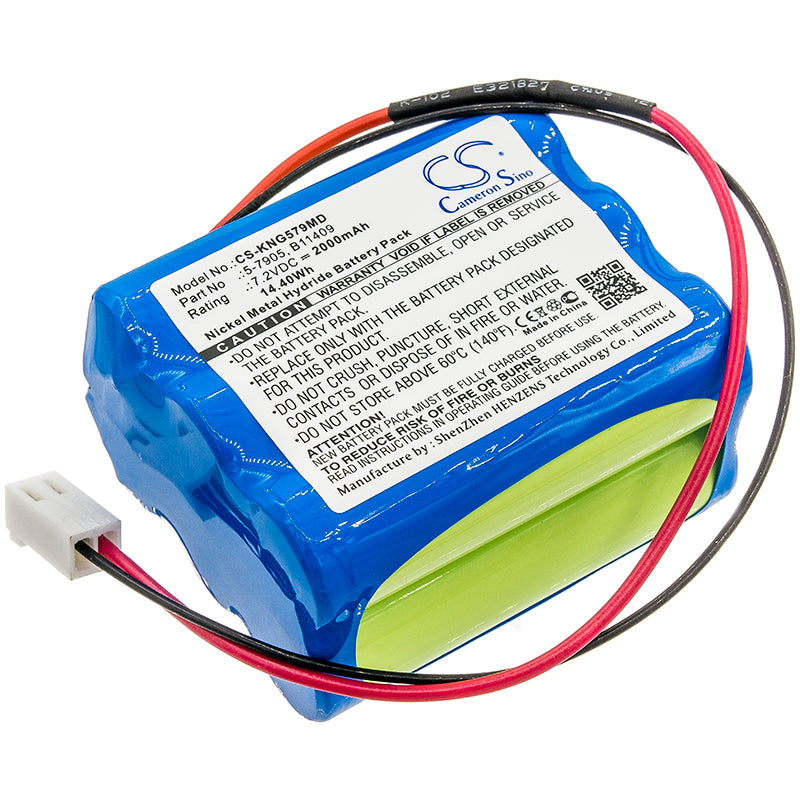 7.2V 2000mAh Ni-MH Replacement Battery for Kangaroo Enteral Feeding Pump - 5-7905, 5-7920, AMED2125
