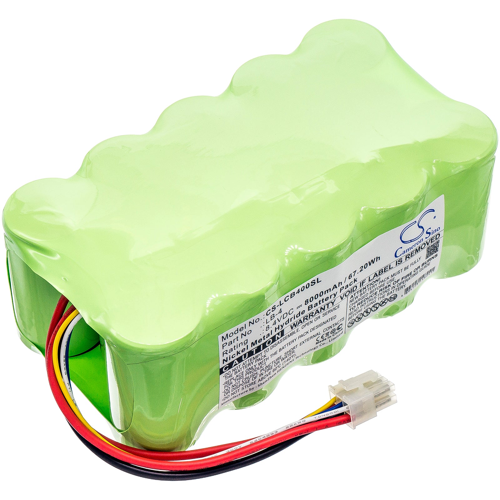 8000mAh 8.4V Ni-MH Battery for Laser Alignment Beacon LB-4 & LB-4C - High Capacity, Extended Run Time
