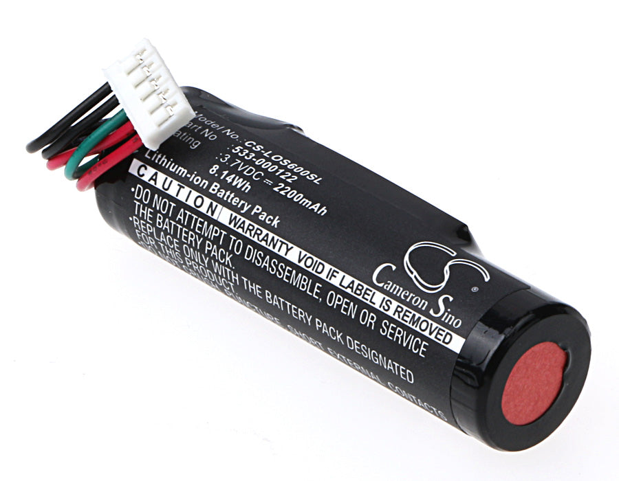 2200mAh Replacement Battery for Logitech UE ROLL/ROLL 2/WS600 Bluetooth Speakers - 3.7V Li-ion, Extended Life
