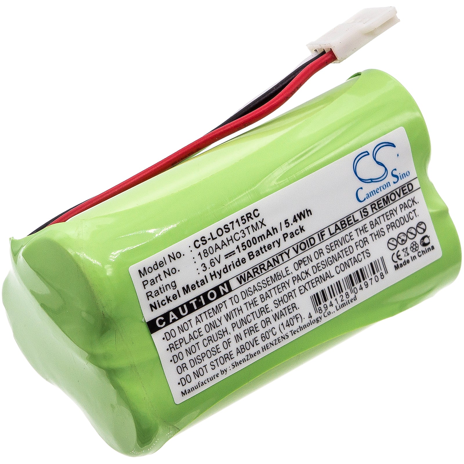 1500mAh Replacement Battery for Logitech S715i S315i Speakers, 3.6V Ni-MH, GP180AAHC31MX Replacement 
