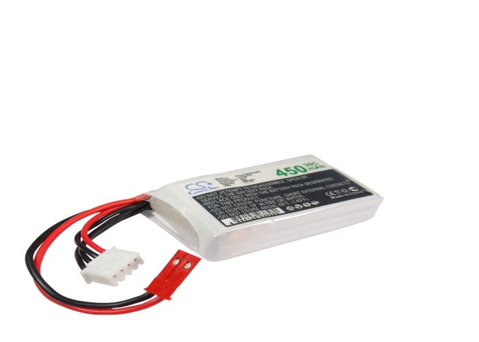 Cars 55.82x25.59x15.04mm 11.1V 5.00Wh Li-Polymer Battery - Automotive Power Replacement for Car Models
