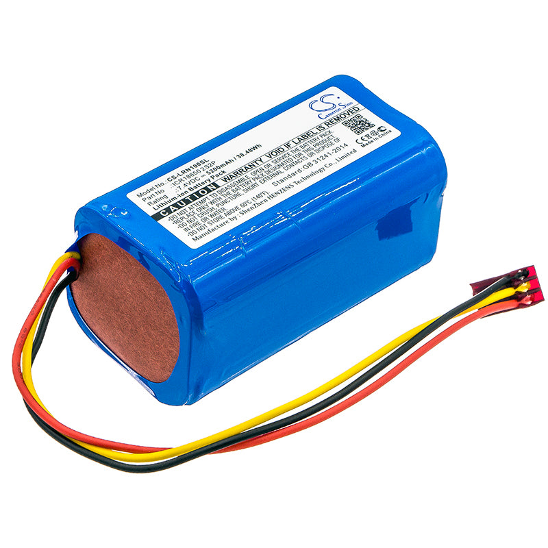 Lazer Runner Compatible 6800mAh 7.4V Li-Ion Battery Pack - Game Application, 69x37x36.8mm, 4-Cell
