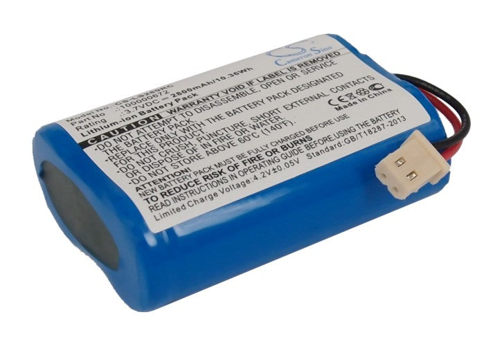 2800mAh 3.7V Li-ion Replacement Battery for LifeShield WGC1000 & LS280 Remote Controls - Security System Backup

