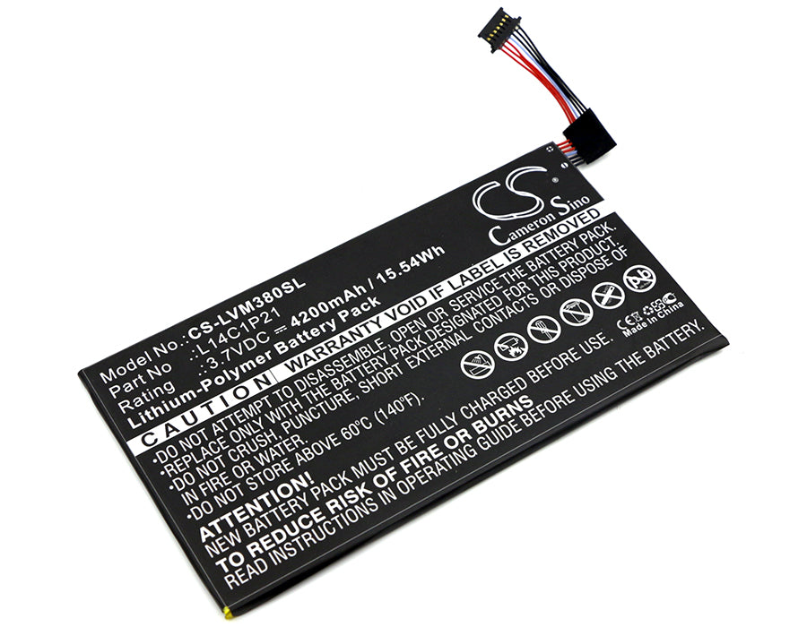 4200mAh Replacement Battery for Lenovo IdeaTab Miix 3 & Miix3-830 Tablet - 3.7V 15.54Wh Li-Polymer
